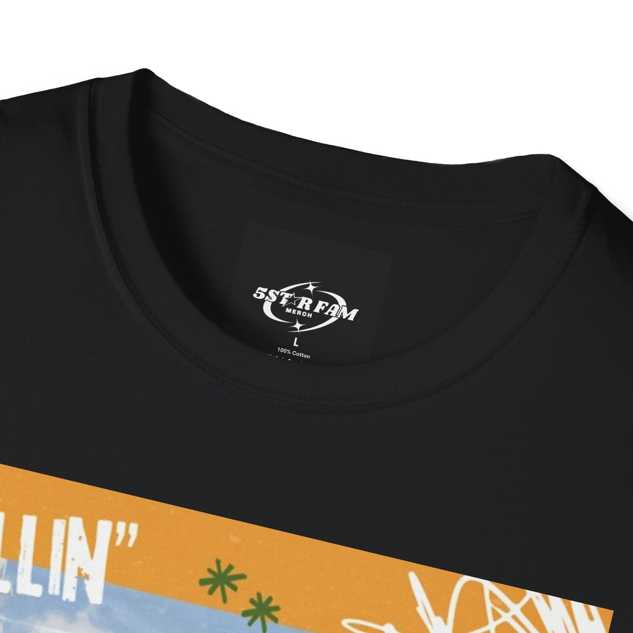“Fallin” Autographed Anniversary Tee w/QRcode– 5Star Fam