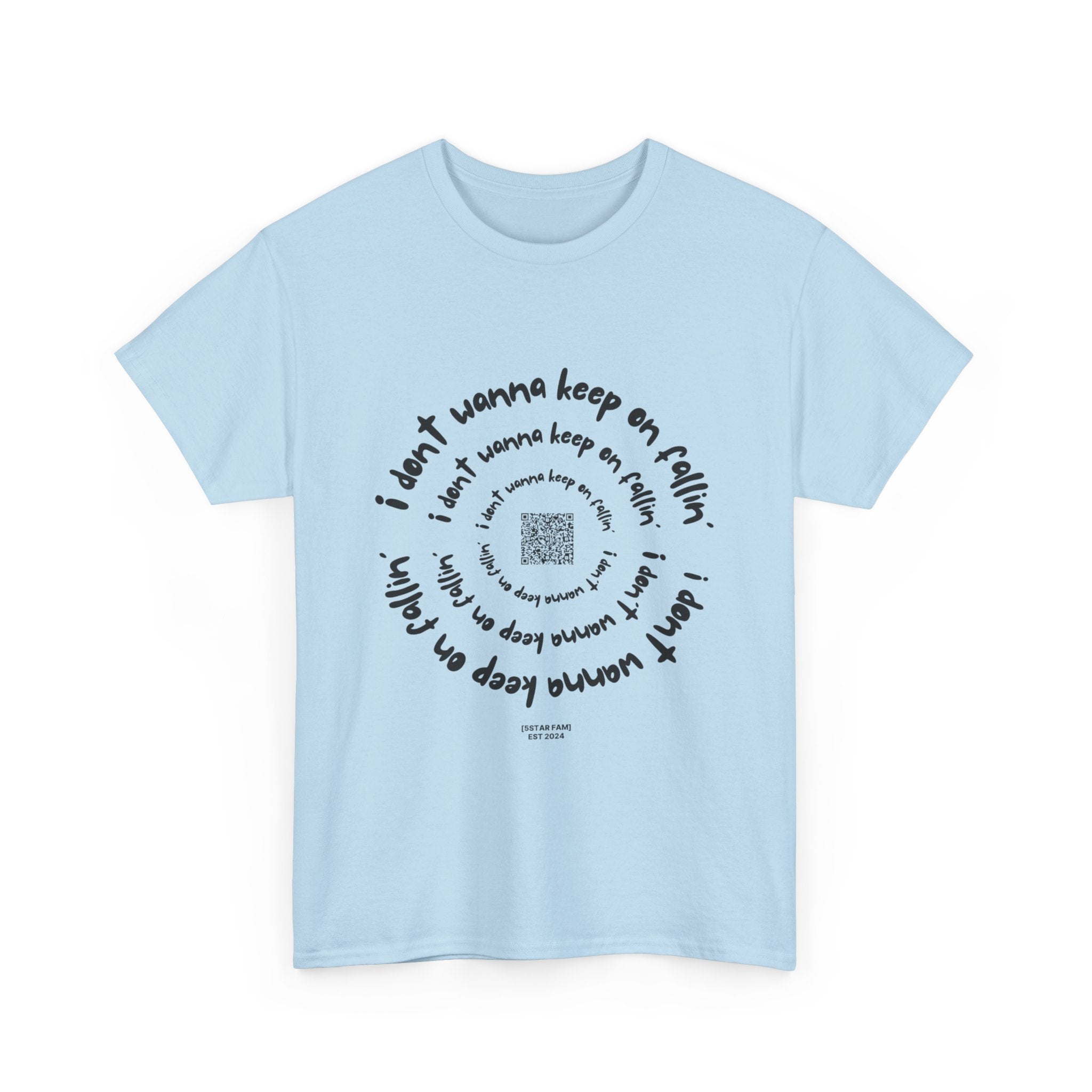 🎵 Fallin’ Lyric Tee – Limited Edition 5Star Fam Merch