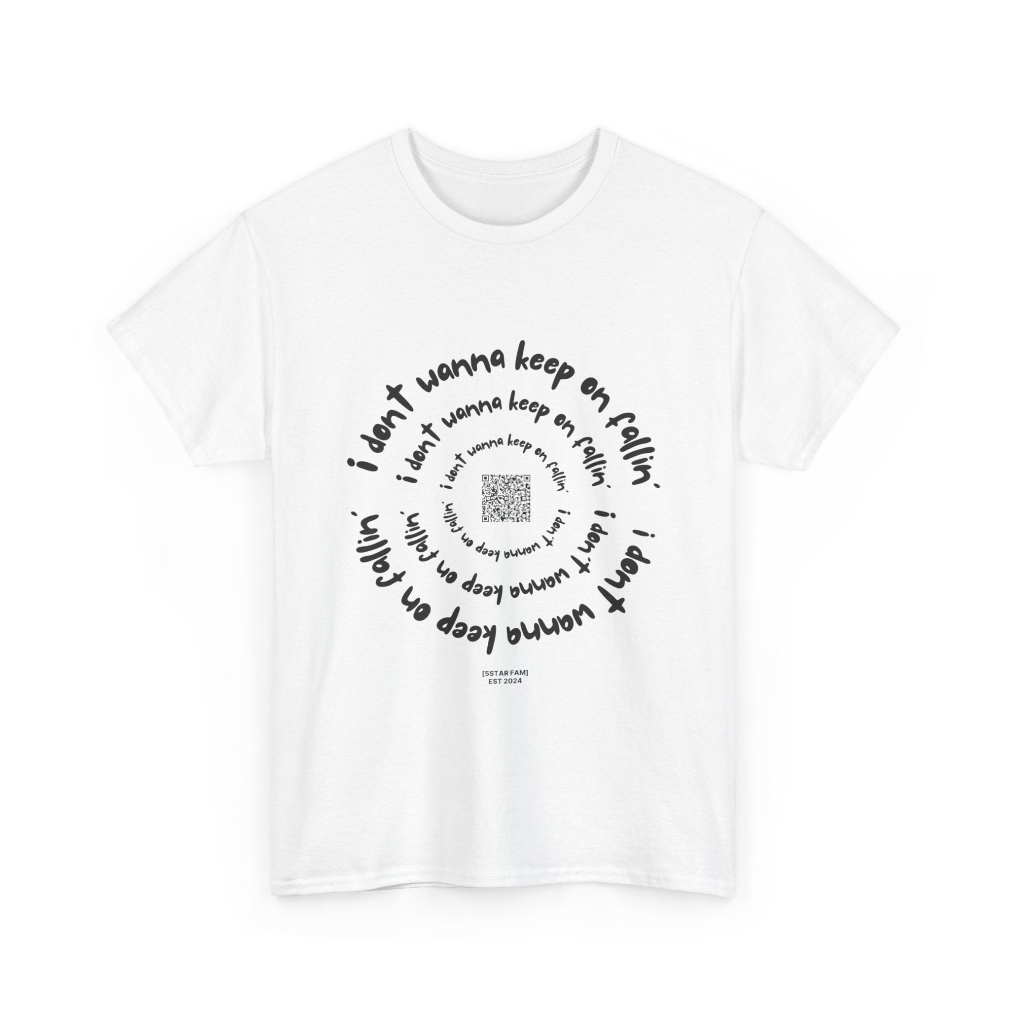 🎵 Fallin’ Lyric Tee – Limited Edition 5Star Fam Merch
