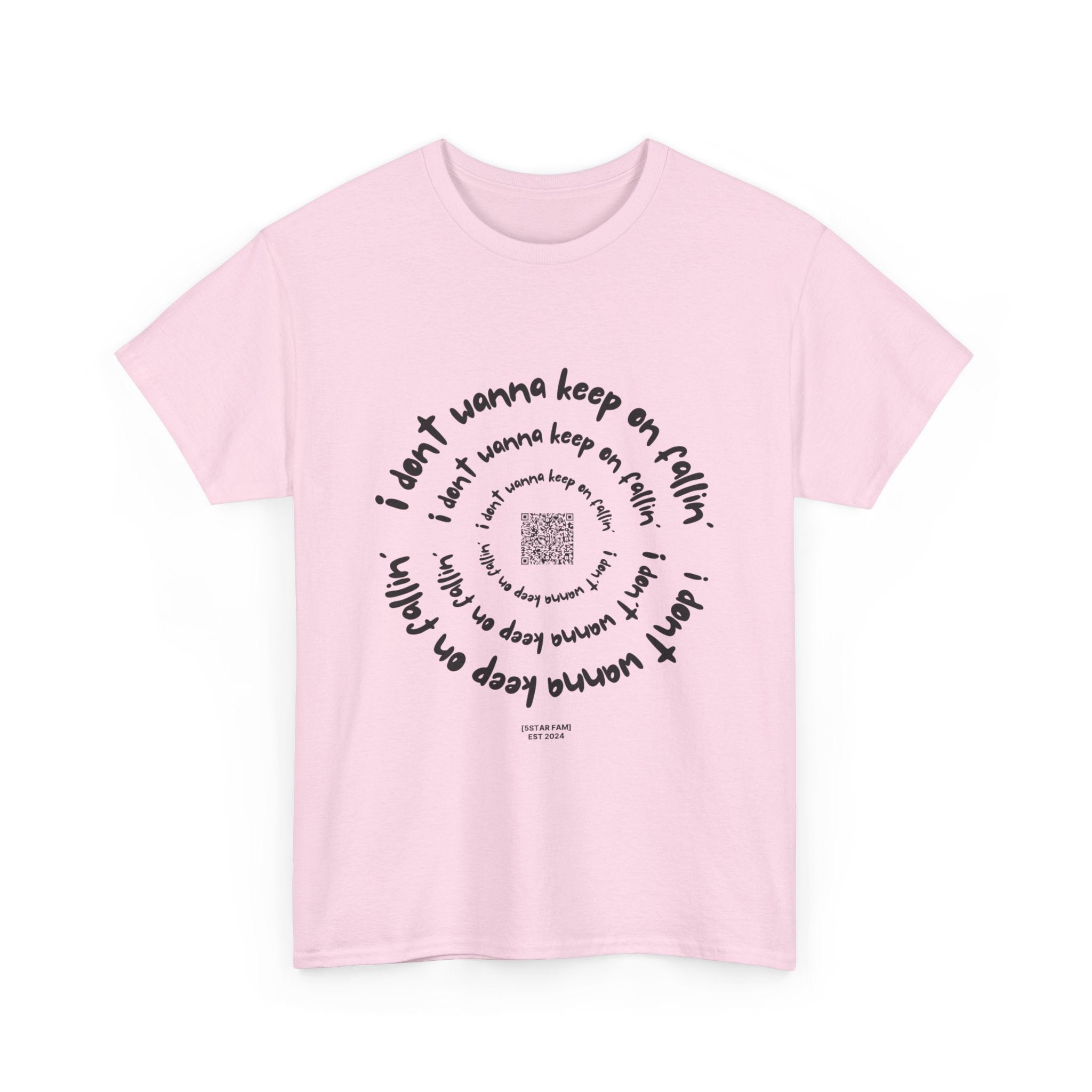 🎵 Fallin’ Lyric Tee – Limited Edition 5Star Fam Merch