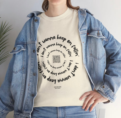 🎵 Fallin’ Lyric Tee – Limited Edition 5Star Fam Merch